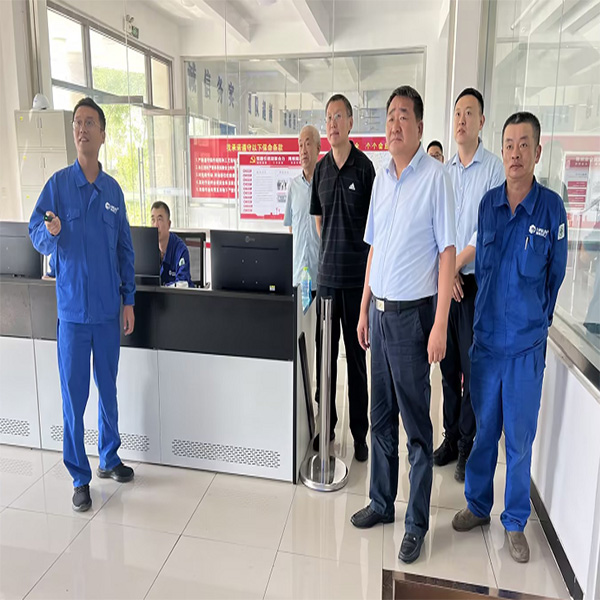 开发区管委会副主任冯涛一行到山东ug环球调研指导